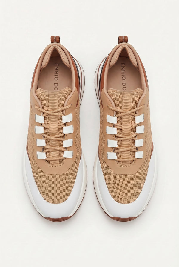 Maretti Sneaker Camel Beige