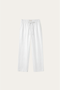 Catania Linen Pantalon White