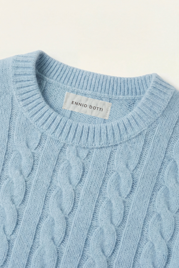 Soreno Cashmere Knit Blue