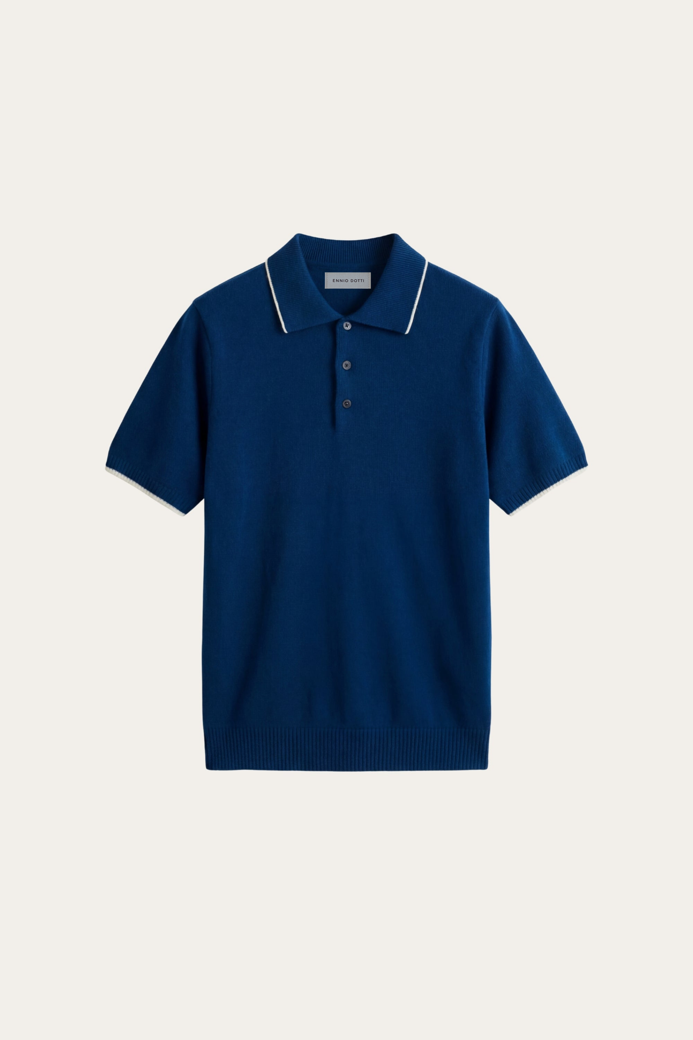 Morino Merino Knit Polo Dark Blue