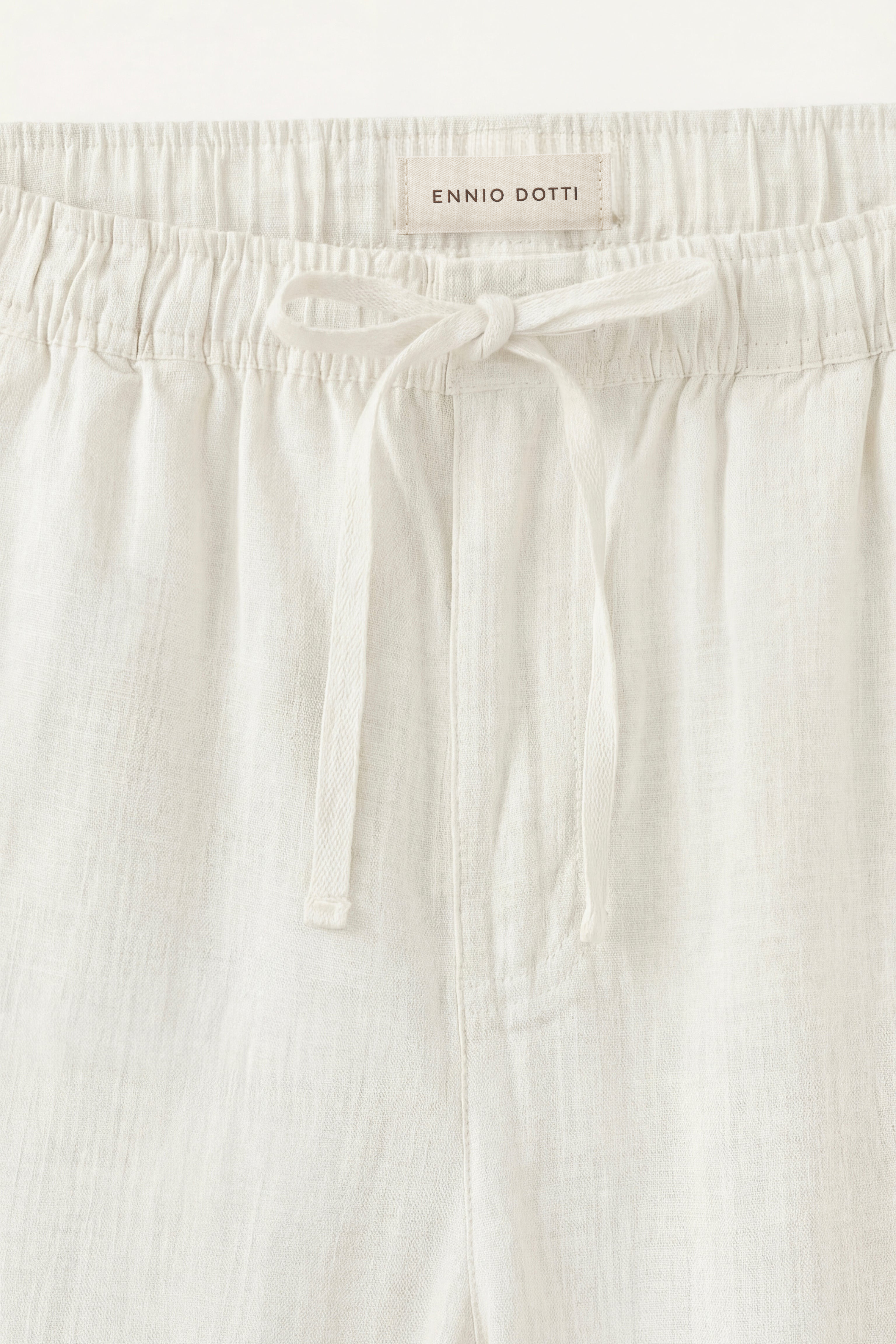 Bellagio Linen Set Long Sleeve White