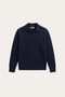 Marencio Cashmere Polo Knit Navy