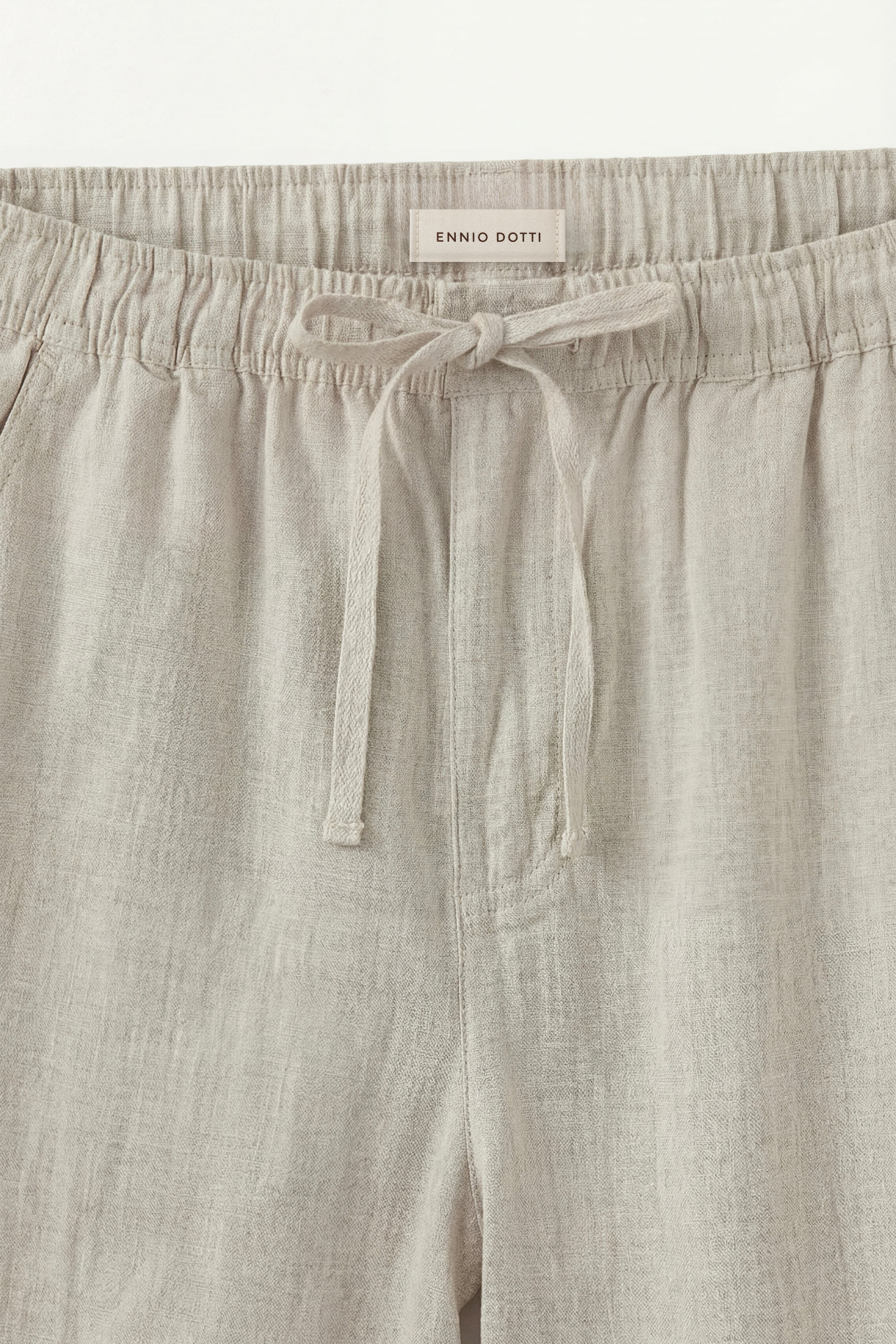 Bellagio Linen Set Long Sleeve Beige