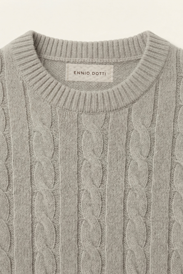 Soreno Cashmere Knit Grey