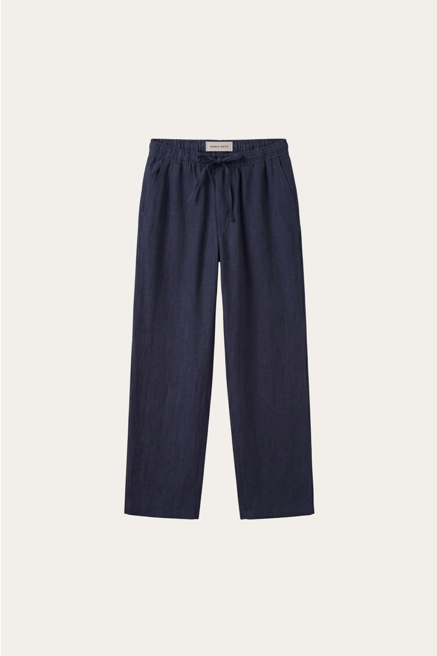 Catania Linen Pantalon Blue