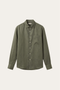 Positano Linen Shirt Olive